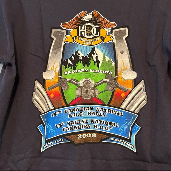 2009 HOG Rally Tee Shirt - Picture 8 of 14